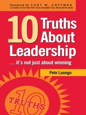 cover image of 10 Truths About Leadership